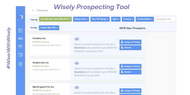 Wisely Prospecting Tool